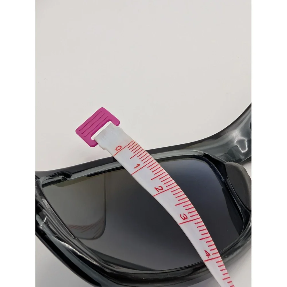 Foster Grant AIM M21 Polarized Sunglasses Grey Blue Mirror Sport Wrap Men Women